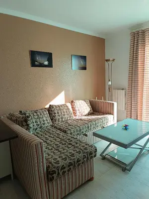 Zona de estar de Vera Natura Apartamento Orion