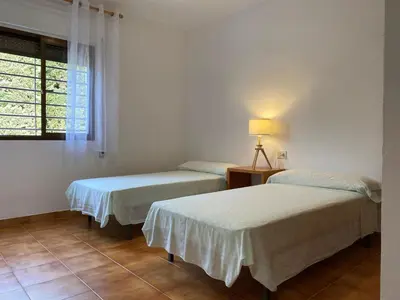 Cama o camas de una habitación en Mojácar Playa