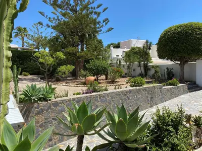 Jardín al aire libre en Mojácar Playa