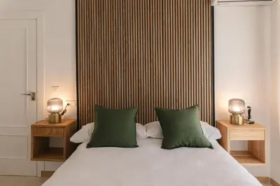 Cama o camas de una habitación en H Bellavista Mojácar