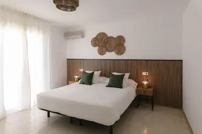Cama o camas de una habitación en H Bellavista Mojácar