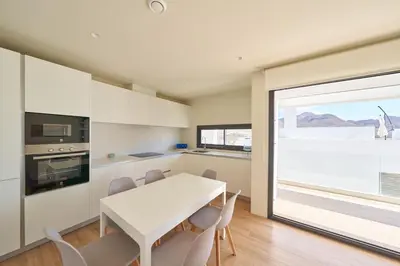 Una cocina o zona de cocina en aguarosa
