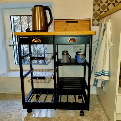 Una cocina o zona de cocina en Casa Naturista Con Vistas