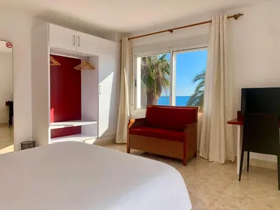 Cama o camas de una habitación en Hospedium Hotel Continental