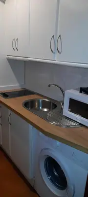 Una cocina o zona de cocina en Apartamento Vista Bahía