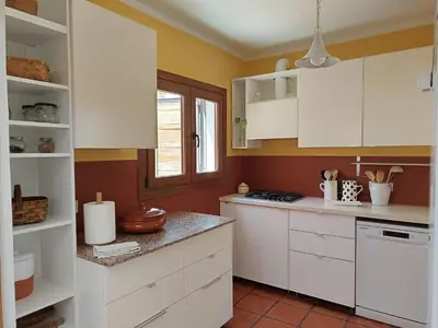 Una cocina o zona de cocina en Cortijo 80