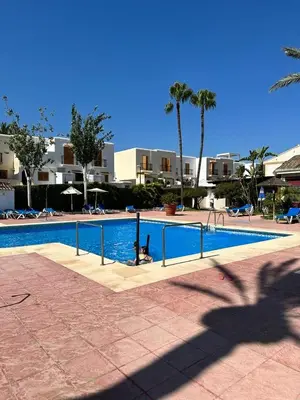 Piscina en o cerca de Duplex Olimp Vera Costa