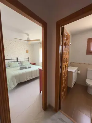 Un baño de Villa Salitre, urbanización Vera Coast