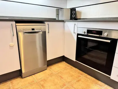 Una cocina o zona de cocina en Apartamento Vera Playa