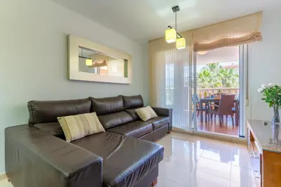 Zona de estar de Brisas Almerimar R&R