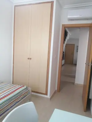Cama o camas de una habitación en Casa tranquila en pleno centro
