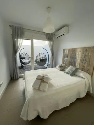 Cama o camas de una habitación en Apartamento Alma