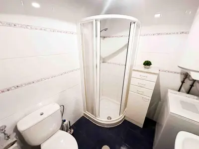 Un baño de Apartamento en Aguadulce con vistas al mar