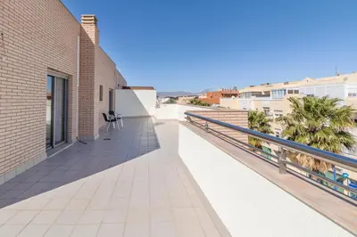 Un balcón o terraza de Penthouse in the Sun