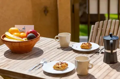 Comida en o cerca de este apartamento
