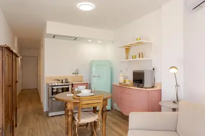 Una cocina o zona de cocina en BAJO primera línea playa, Retamar, Cabo de Gata