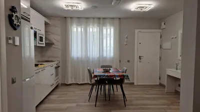 Una cocina o zona de cocina en Sal y Mar Apartment - Playa de Almeria - Centro de Almeria