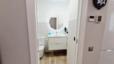 Un baño de Sal y Mar Apartment - Playa de Almeria - Centro de Almeria
