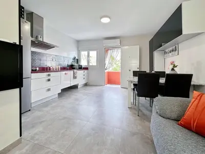 Una cocina o zona de cocina en Brisa Marina