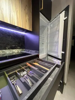 Una cocina o zona de cocina en Lujo en el centro con parking privado 1