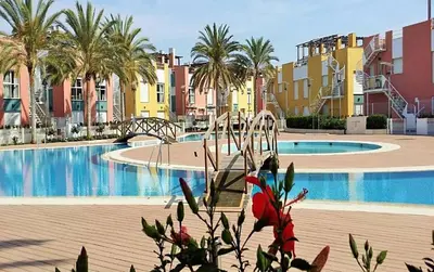 Piscina en o cerca de Apartamento Mar del Sur Vera Playa- jacuzzi privado todo el año