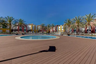 Piscina en o cerca de Apartamento Mar del Sur Vera Playa- jacuzzi privado todo el año