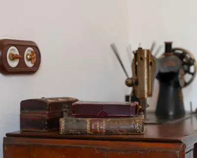 Biblioteca en el apartamento