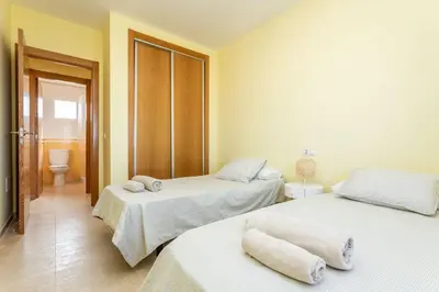 Cama o camas de una habitación en Casa Vera del Sol