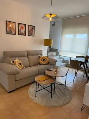 Zona de estar de Apartamentos El Llano Málaga 7