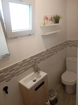 Un baño de Centro historico Catedral, reformado
