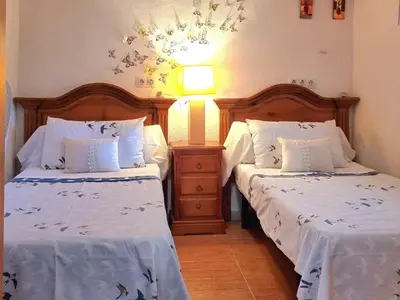 Cama o camas de una habitación en Swallows Nest