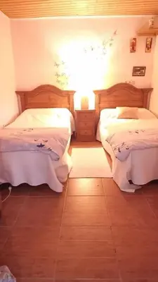Cama o camas de una habitación en Swallows Nest