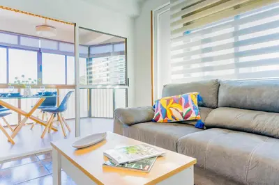 Zona de estar de Apartamento Gaviotas II R&R