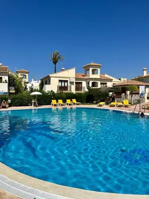 Piscina en o cerca de Casa Brisa Vera Costa con piscina abierta todo el año
