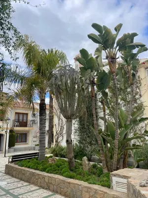 Jardín al aire libre en Casa Veratense Vera Playa