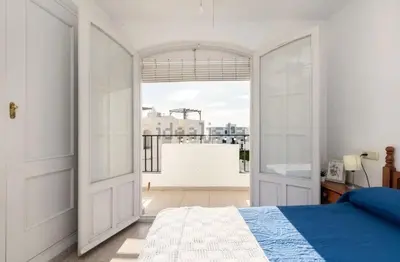 Cama o camas de una habitación en Mojacar Beach Indalo