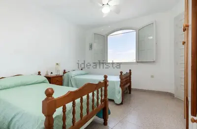 Cama o camas de una habitación en Mojacar Beach Indalo