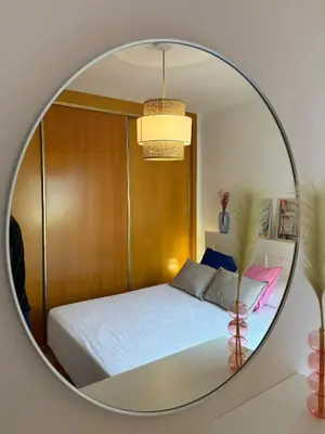 Cama o camas de una habitación en Posidonia Marinas- Tú Dúplex en Vera!