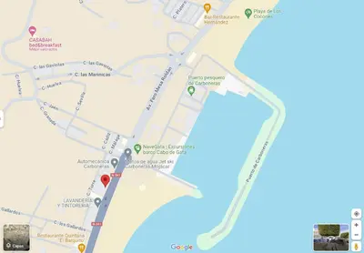 Plano de Vistas al mar y con garaje