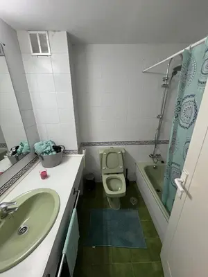 Un baño de Apartamento en playa Serena