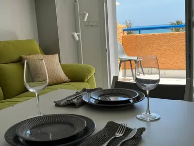 Zona de estar de VVR Estudio naturista 1ª línea