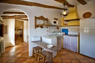 Una cocina o zona de cocina en farmhouse San Marcos