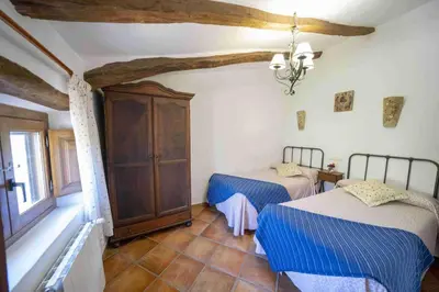 Cama o camas de una habitación en farmhouse San Marcos