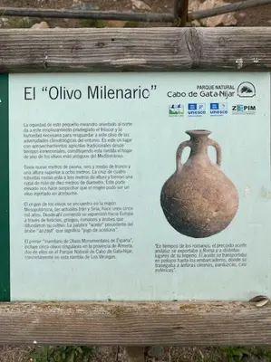 Certificado, premio, señal o documento que está expuesto en Cortijo Amara Agua
