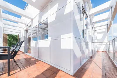 Un balcón o terraza de Expoholidays - Ático Cartagena 7