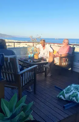 Clientes alojados en Appartement Super Terrasse Vue Panoramique Mer