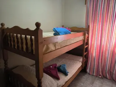 Cama o camas de una habitación en Plaza San Jose, AA, a pie de mar, wifi