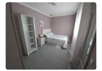 Cama o camas de una habitación en La arenera