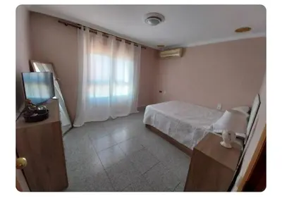 Cama o camas de una habitación en La arenera