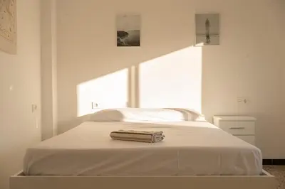 Cama o camas de una habitación en Piso Centro de Almería